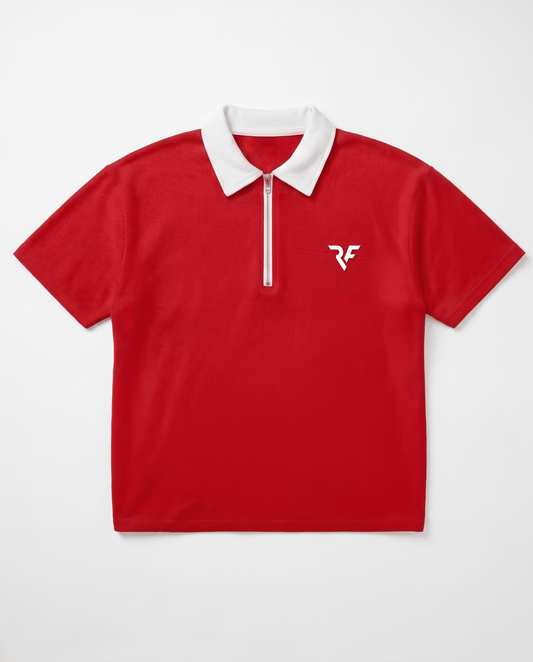Ember Red Polo | UNISEX - Rift