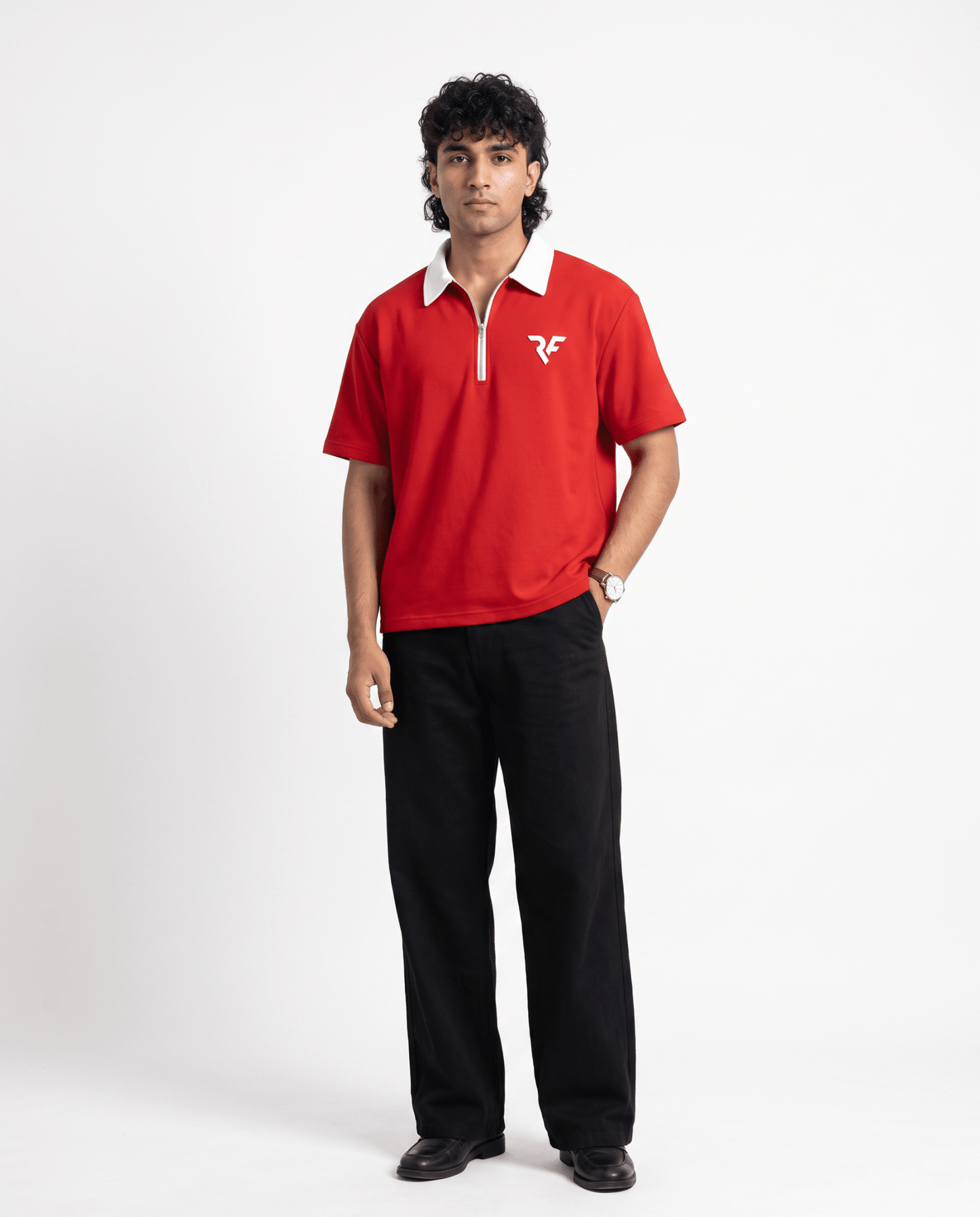 Ember Red Polo | UNISEX - Rift
