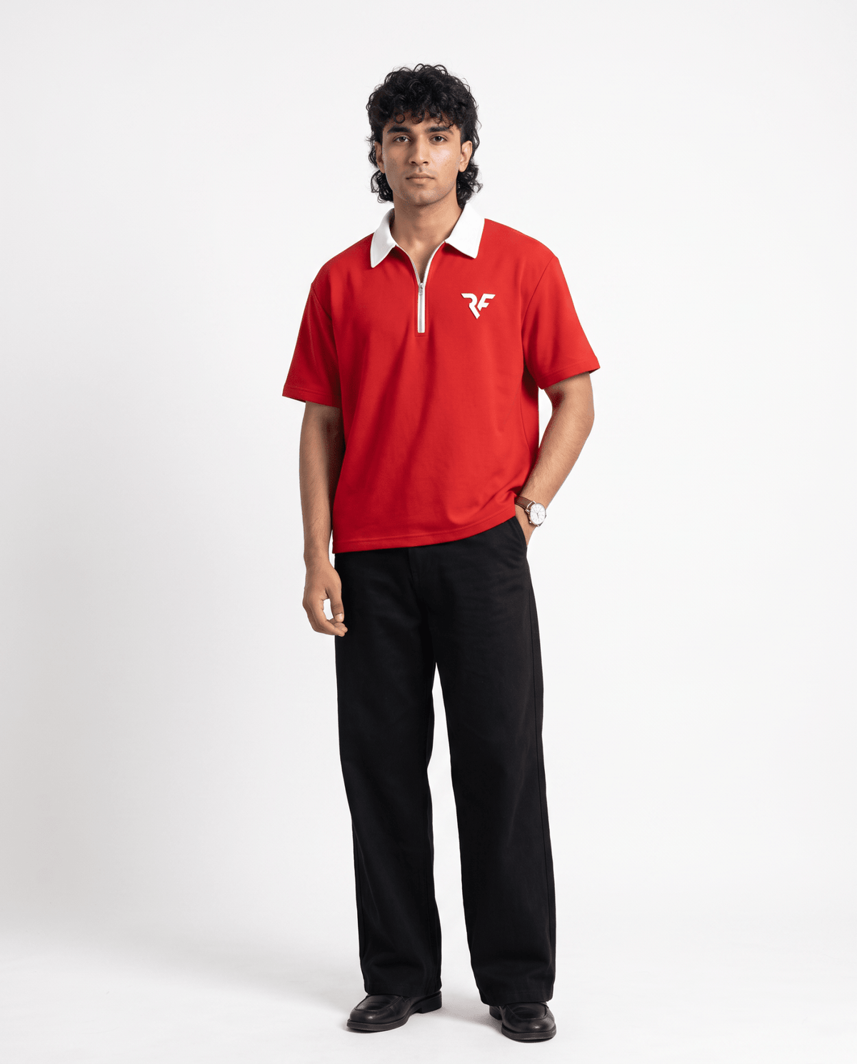Ember Red Polo | UNISEX - Rift