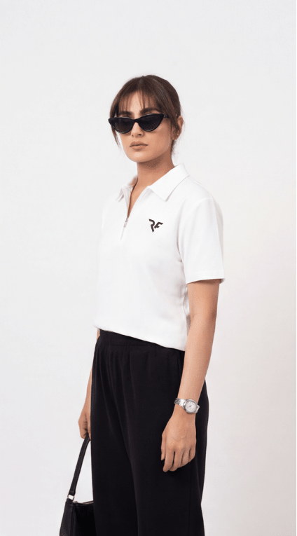 Frost White Polo | FEMALE - Rift