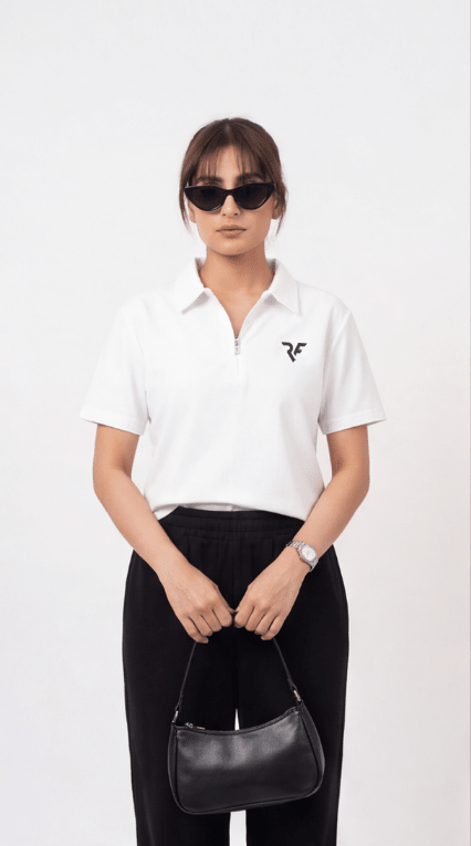 Frost White Polo | FEMALE - Rift