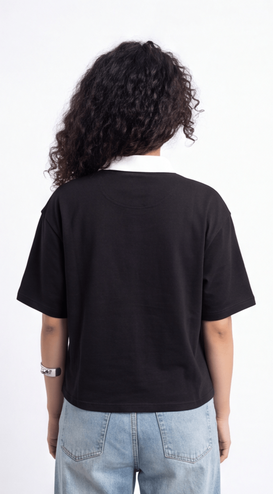 Shadow Black Polo | UNISEX - Rift