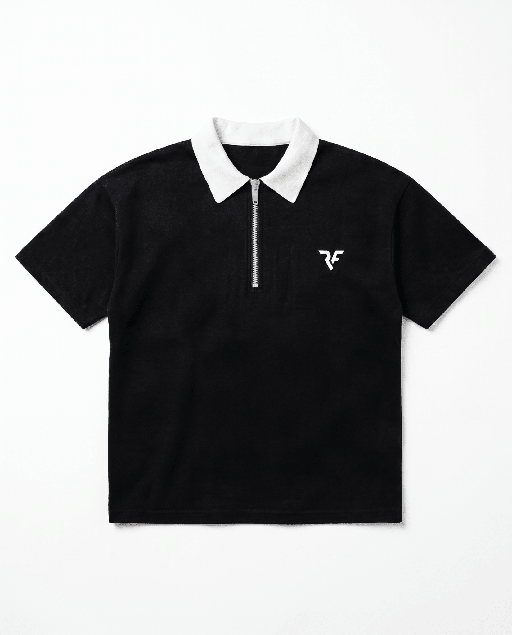 Shadow Black Polo | UNISEX - Rift