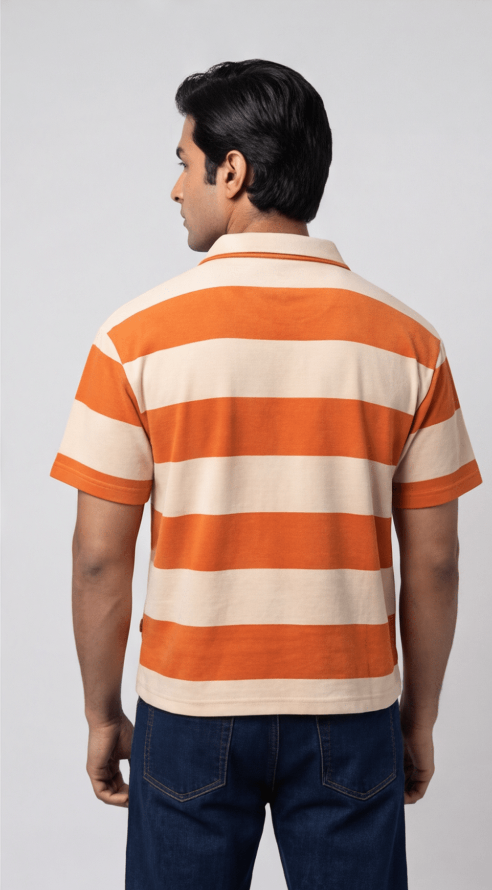 Sunset Stripe Polo | UNISEX - Rift